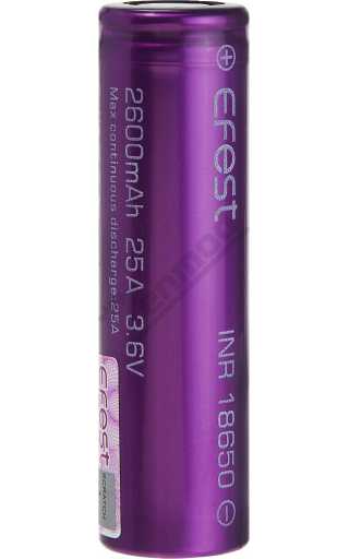 Efest INR 18650 2600mAh 25A