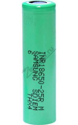Samsung 18650 25R 2500mAh 20A Samsung 18650 25R 2500mAh 20A