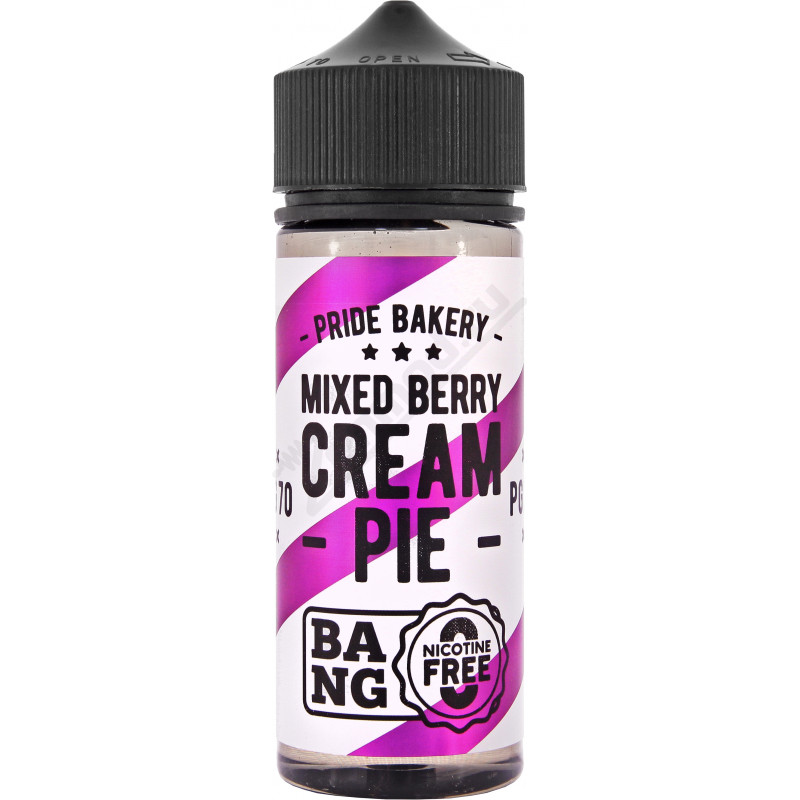 Фото и внешний вид — BANG Cream Pie - Mixed Berry Pie 120мл