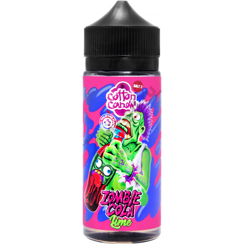 Фото и внешний вид — CC ZOMBIE COLA - Lime 120мл