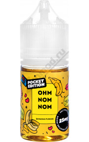 OHM NOM NOM SALT - BANANA PUNANI 30мл