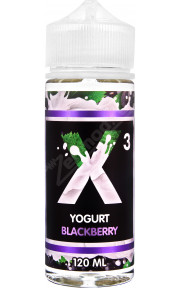 X-3 Yoghurt - Blackberry 120мл