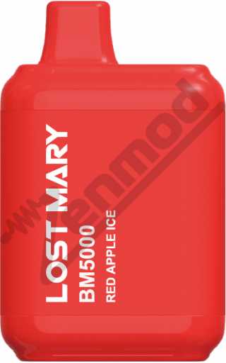Lost Mary BM 5000 - Красный Яблочный Лёд
