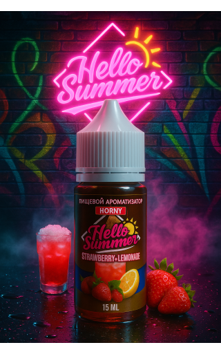 HORNY Lemonade - Strawberry 15мл